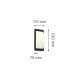it-Lighting Wilson 2xG9 Outdoor Up-Down Wall Lamp White D:23cmx11cm (80202824)