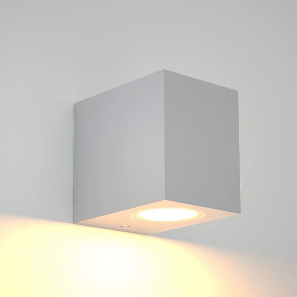 it-Lighting Norman 1xGU10 Outdoor Up or Down Wall Lamp Anthracite D:8cmx7cm (80200444)