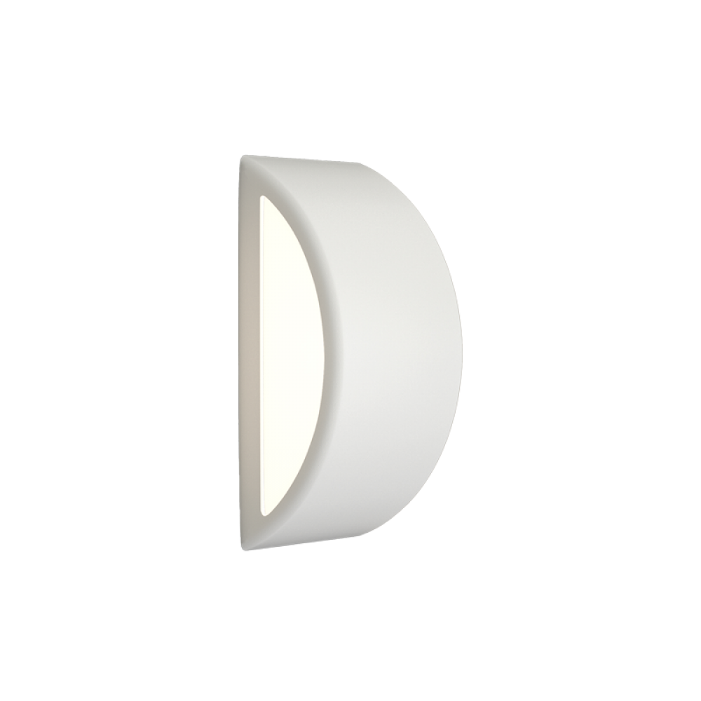 it-Lighting Clear 1xE27 Outdoor Up-Down Wall Lamp White D:32cmx13cm (80202724)