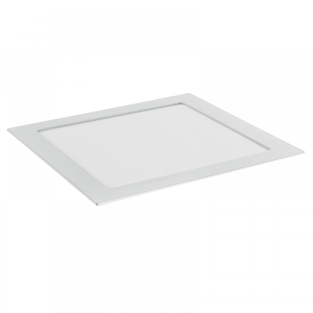 InLight LED Slim Panel 20watt Τετράγωνο 4000Κ Φυσικό Λευκό D:22,5cm (2.20.01.2)