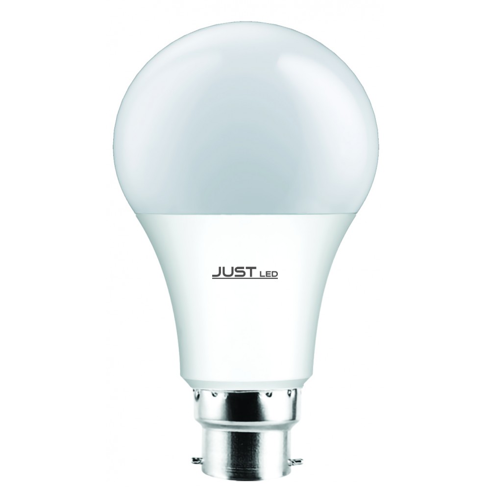 JUST LED JUSTLed-LED Bulb B22 A60 15W 4000K Φυσικό (B226015012)
