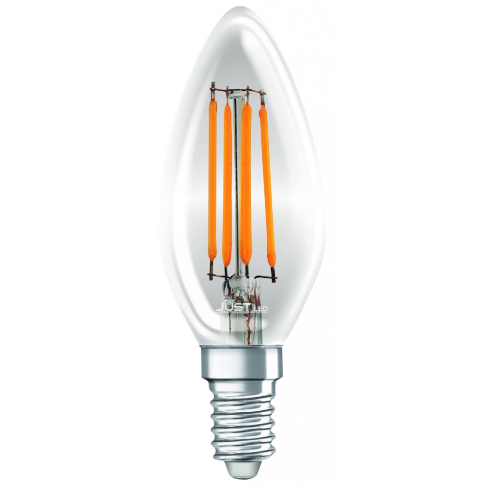 JUST LED JUSTLed-LED Filament Ε14 C35 4W 4000K Φυσικό (B143504202)