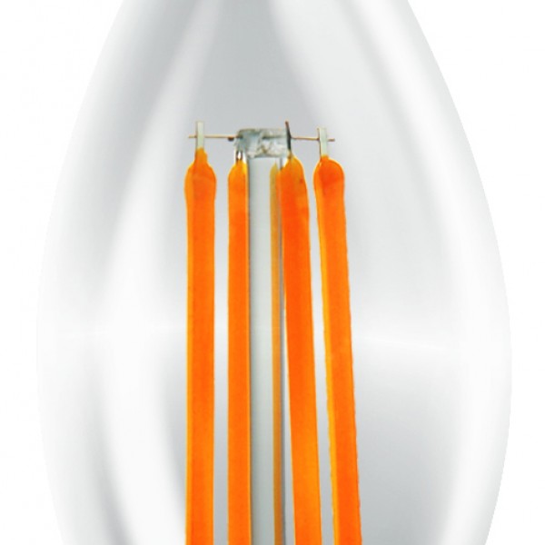 JUST LED JUSTLed-LED Filament Ε14 C35L 6W 3000K Θερμό (B143506301)