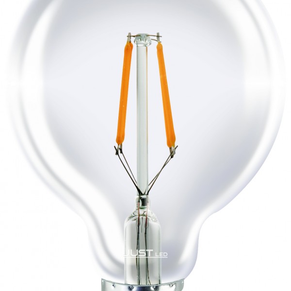 JUST LED JUSTLed-LED Filament Ε27 G125 12W 3000K Θερμό (B271212101)