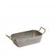 SNOW GREY ΜΠΩΛ ΣΕΡΒΙΡΙΣΜΑΤΟΣ ΟΡΘ. ΜΕ 2 ΛΑΒΕΣ SS18/10 16(22 INCL. HANDLES)X10X4,5CM