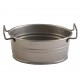 ΔΟΧΕΙΟ ΟΒΑΛ ΜΕΤΑΛ. ΜΕ ΛΑΒΕΣ ΛΑΔΊ  18(23 INCL. HANDLES)X14X7CM (smA)