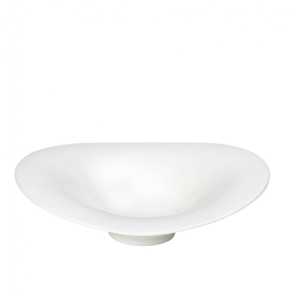 FLOW IVORY ΠΙΑΤΟ ΒΑΘΥ WAVY 31,2X30X8,8CM