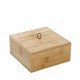 ΔΟΧΕΙΟ ΜΕ ΚΑΠΑΚΙ BAMBOO ΤΕΤΡ. 15X15X7EK