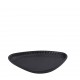 DIS. GOBI BLACK SAND HANDMADE ΠΙΑΤΑΚΙ ΤΡΙΓΩΝ. ΜΑΥΡΟ ΜΑΤ 20Χ11Χ2,6ΕΚ