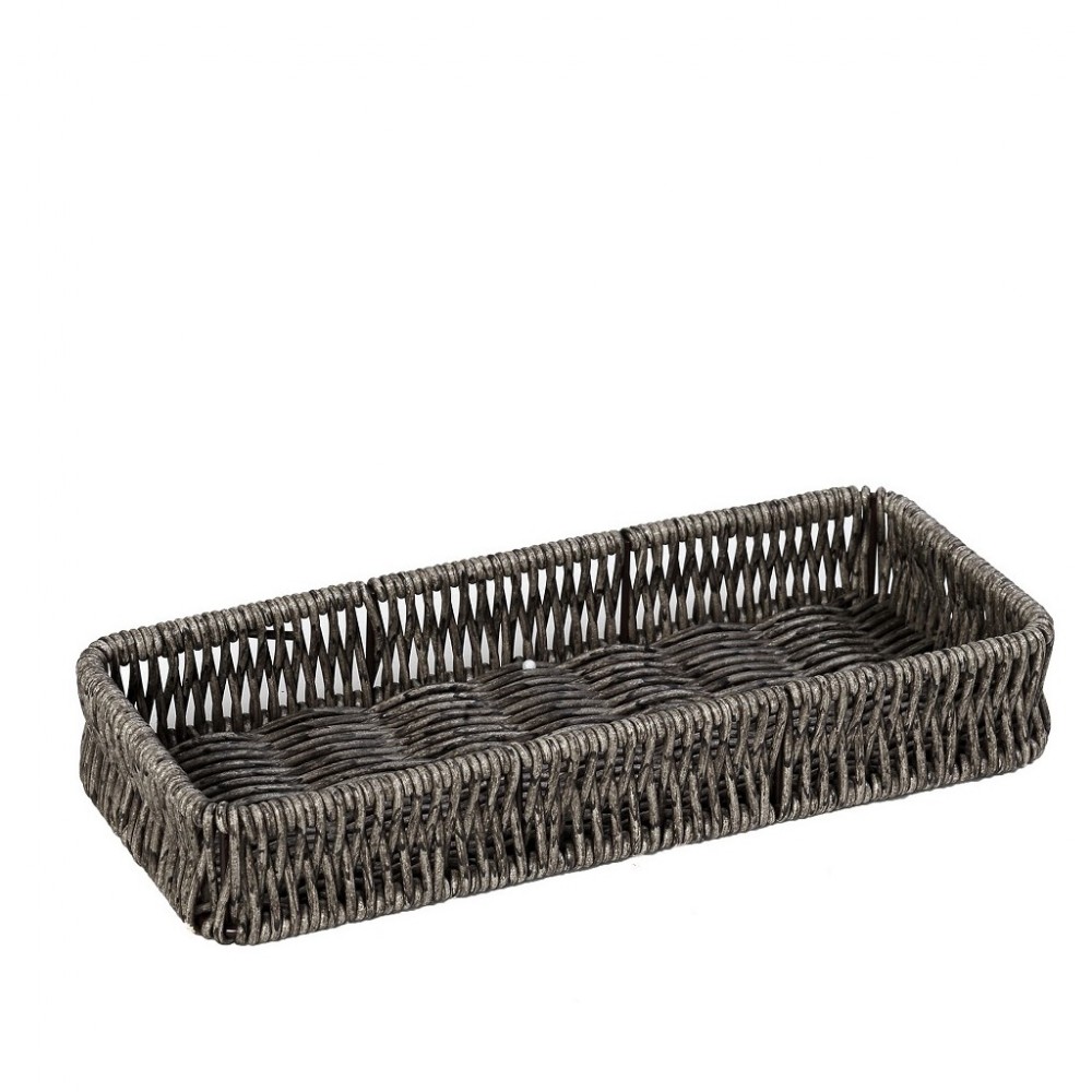 ΔΙΣΚΟΣ SYNTH. RATTAN ΓΚΡΙ 29Χ14Χ4ΕΚ