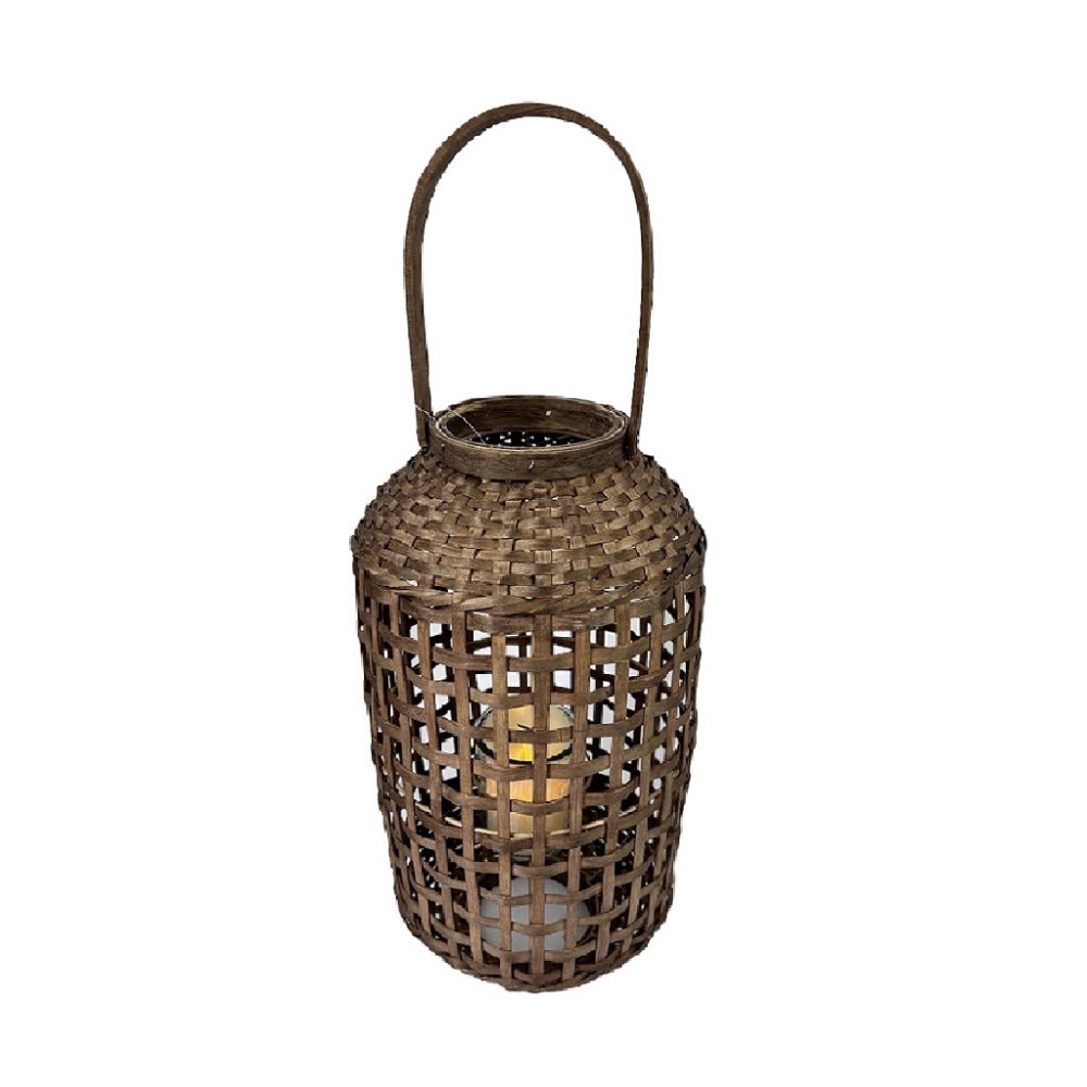 ΦΑΝΑΡΙ BAMBOO ΜΕ ΔΟΧΕΙΟ ΓΙΑ ΡΕΣΩ S 33X18X44EK