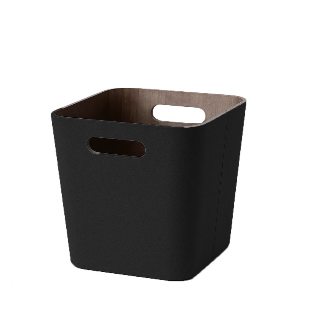 ΚΑΛΑΘΙ ΤΕΤΡΑΓΩΝΟ ΜΑΥΡΟ ΥΦΑΣΜΑΤΙΝΟ 27Χ27Χ28ΕΚ 15L