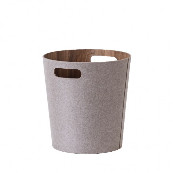 ΚΑΛΑΘΙ ΣΤΡΟΓΓΥΛΟ ΓΚΡΙ ΥΦΑΣΜΑΤΙΝΟ 25Χ25Χ30ΕΚ 14L