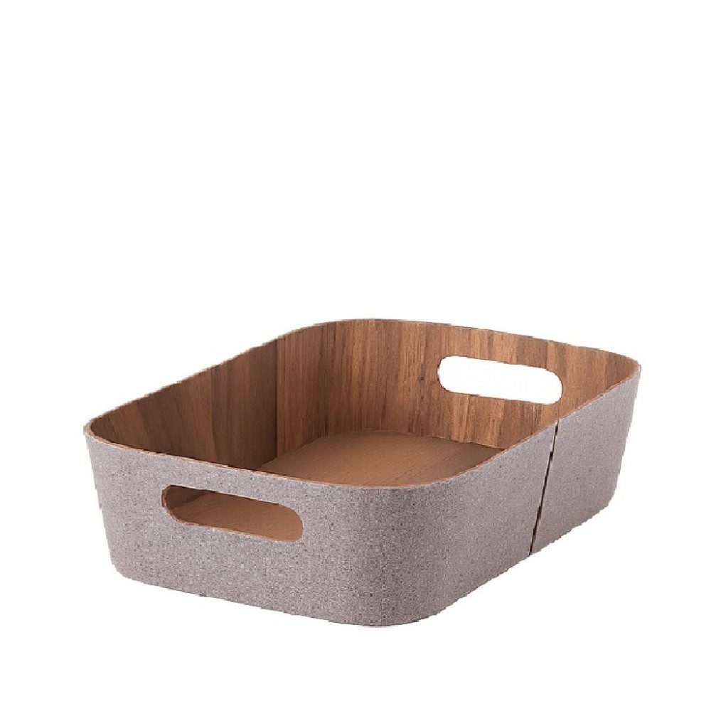 ΚΑΛΑΘΙ ΟΡΘΟΓ. ΓΚΡΙ ΥΦΑΣΜΑΤΙΝΟ 26,2Χ37,5Χ11ΕΚ 8L