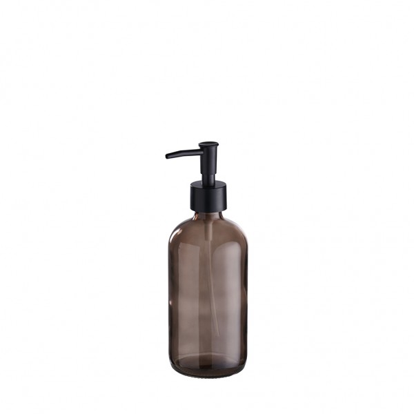 DAY SOAP DISPENSER ΜΠΑΝΙΟΥ ΓΥΑΛΙΝΟ ΚΑΦΕ 500ML