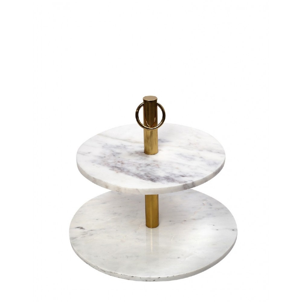 DIS. ΠΙΑΤΕΛΑ 2 ΕΠΙΠΕΔΩΝ ΜΑΡΜΑΡΟ/SS 41-33X40ΕΚ