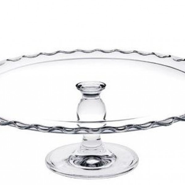 MAXI PATISSERIES FOOTED PLATE D: 37 H: 11.7 P/42 GB1.OB2. (smA)