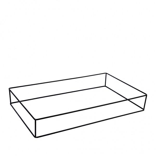 ADVANCED-WIRE/SILICONE ΒΑΣΗ ΜΕΤΑΛΛΙΚΗ ΜΑΥΡΗ GN1/2 32,5Χ26,5Χ8EK 5ΜΜ  (smA)
