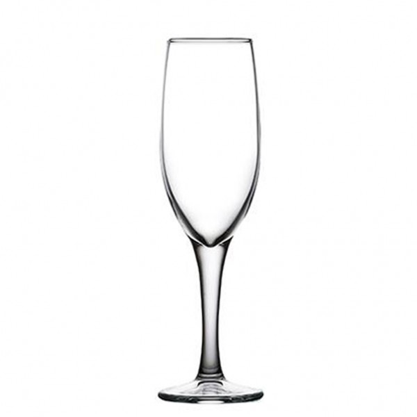 MODA CHAMPAGNE FLUTE TEMPERED 165CC H:18.3CM P/1200 FLX12
