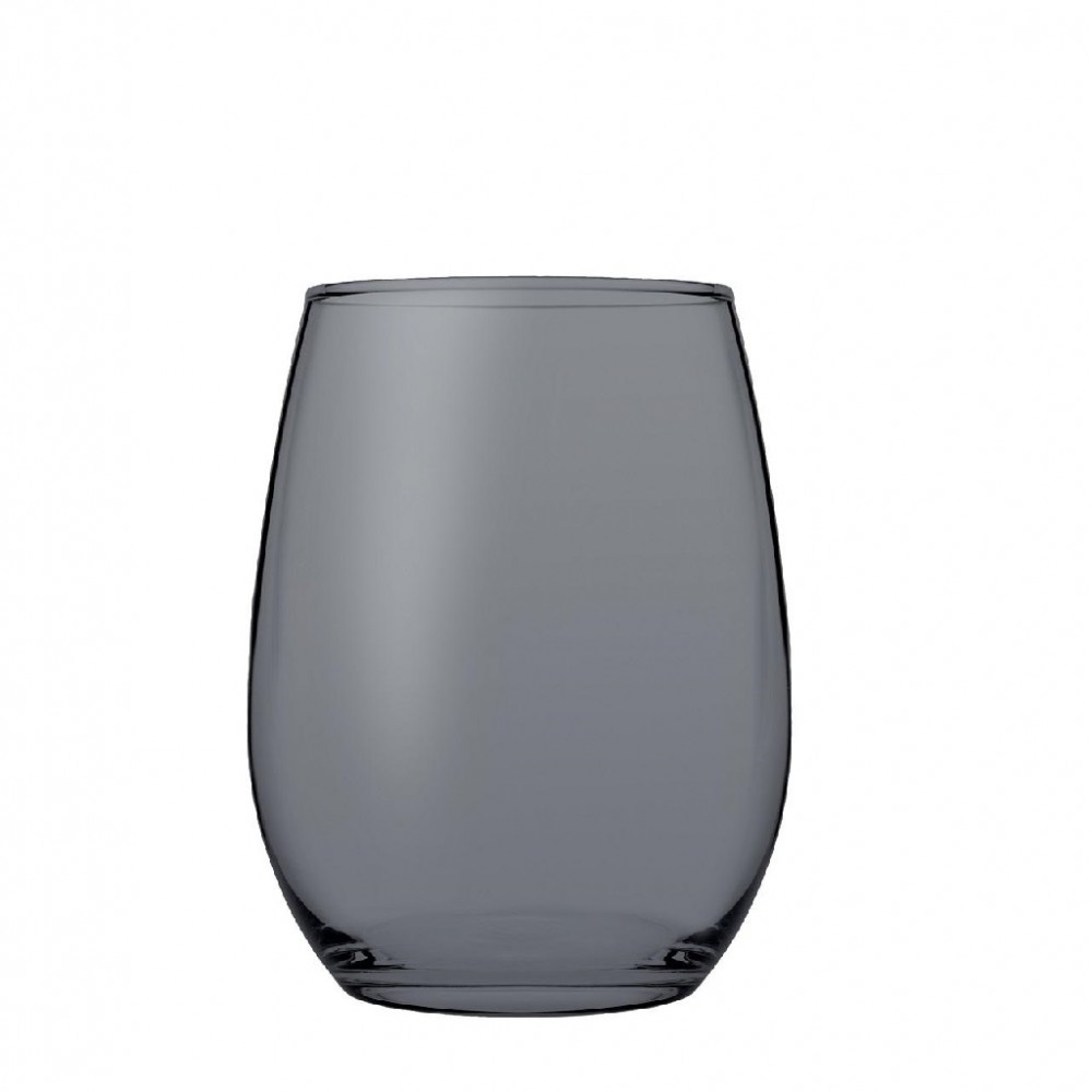 DIS. AMBER SMOKE RED WINE 570CC D:9,4 H:12 P/768 GB6.OB24.