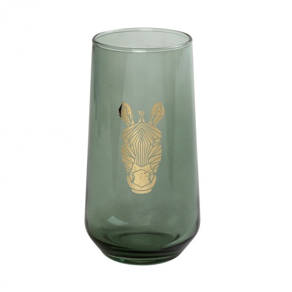 DIS. JUNGLE ZEBRA ΠΡΑΣΙΝΟ ΠΟΤΗΡΙ ΝΕΡΟΥ 470ML 7,8X14,8EK