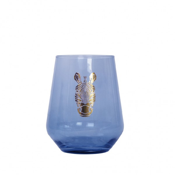 DIS. JUNGLE ZEBRA ΜΠΛΕ ΠΟΤΗΡΙ ΟΥΙΣΚΙ 425ML 8,9X11EK