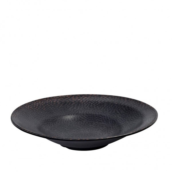 SUNSET MELAMINE PASTA PLATE ΣΤΡΟΓΓ. ΚΑΦΕ D28Χ5,5ΕΚ