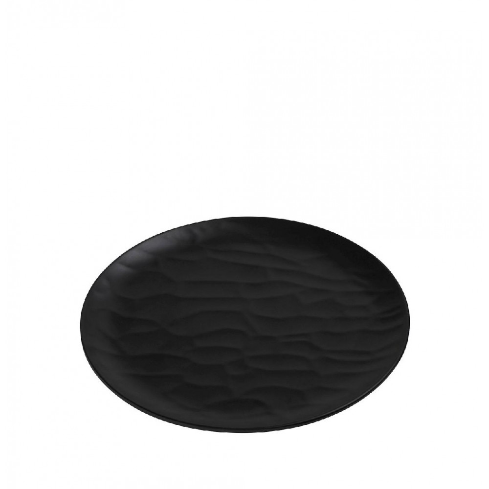 BLACK ΠΙΑΤΟ ΡΗΧΟ ΣΤΡΟΓΓ. 25ΕΚ WAVY MATTE ΜΕΛΑΜΙΝΗΣ