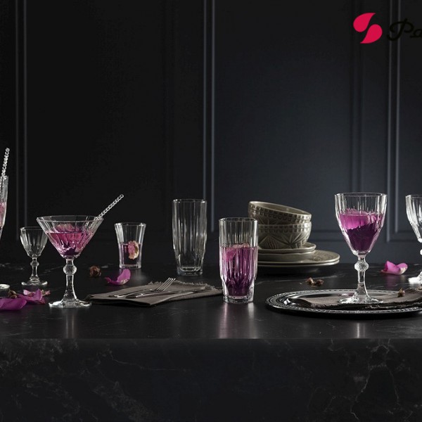 DIAMOND CHAMPAGNE GLASS 170CC 20.6EK P/720 GB6.OB24.