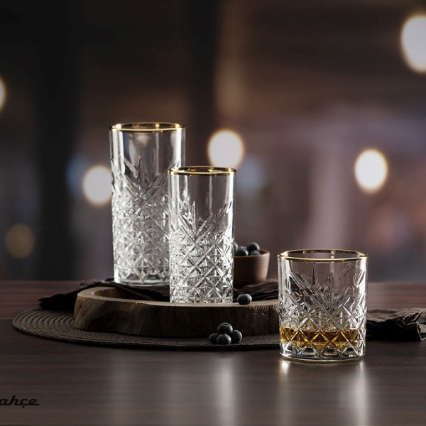 GOLDEN TOUCH TIMELESS WHISKEY 345ML H:9,6 D:8,55CM P/960 GB4.OB24