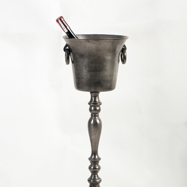 ΣΑΜΠΑΝΙΕΡΑ ΜΕ STAND ΚΑΙ ΛΑΒΕΣ ΑΛΟΥΜ. ΑΣΗΜΙ 28Χ28Χ77ΕΚ