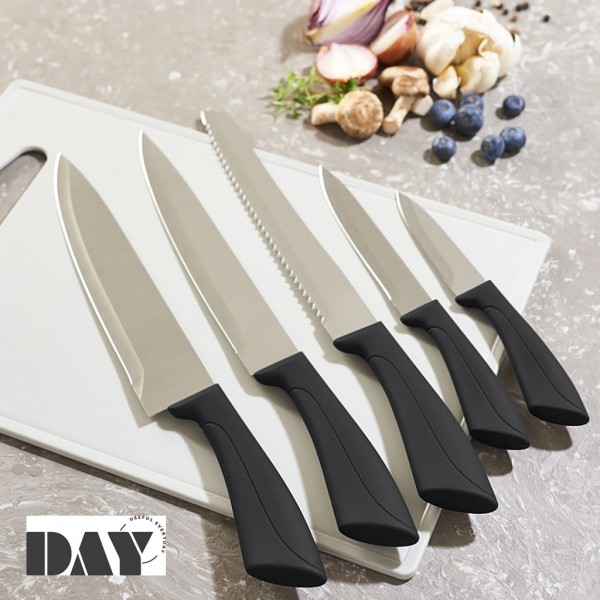 DAY ΜΑΧΑΙΡΙΑ ΚΟΠΗΣ ΣΕΤ5 3 ΧΡΩΜΑΤΑ ASS. (2ΧΜΑΥΡΟ/2ΧΣΚΟΥΡΟ ΓΚΡΙ/2ΧΑΝΟΙΧΤΟ ΓΚΡΙ)