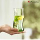 DIS. AMORF LONG DRINK 440CC H: 15 D: 7CM MADE OF RECYCLED GLASS P/840 GB4.OB24