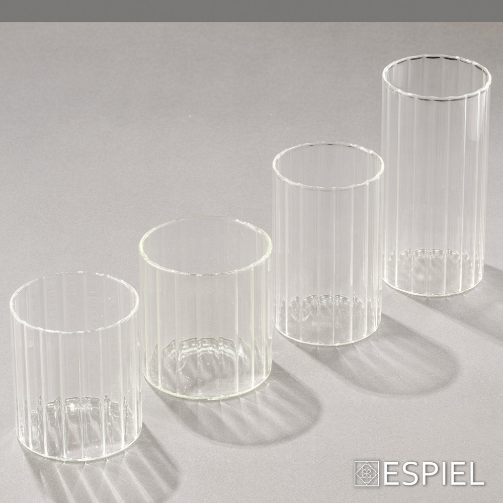 SLIM-OPTIC WHISKEY 360ML BOROSILICATE 8X8,5CM