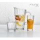 DIS. NUDE HEMINGWAY HIGH BALL SET4 500CC. H: 15.5 P/672 GB4.OB24.