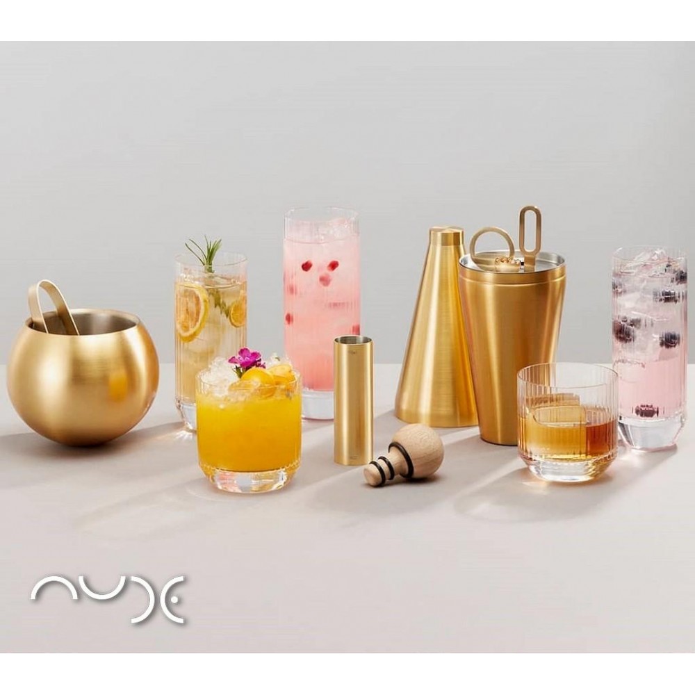NUDE BIG TOP HIGH BALL SET6 300CC H:14.5CM D:6.2CM PLT/1200 GB6.OB24.