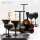 DIS. MAYA BLACK GOLD ΠΟΤΗΡΙ MARTINI ''ΚΩΝΙΚΟ'' ΜΑΥΡΟ-ΧΡΥΣΟ MAT 250CC 10,5Χ17,5ΕΚ