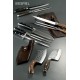 ΜΑΧΑΙΡΙ-ΠΙΡΟΥΝΑ STEAK WALNUT WOOD-SS SET2 20CM