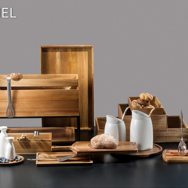 WOOD-WELL ΒΑΣΗ ΙΣΙΑ ΞΥΛΙΝΗ ΣΤΟΙΒΑΖ. GN1/1 54,5X34X5EK