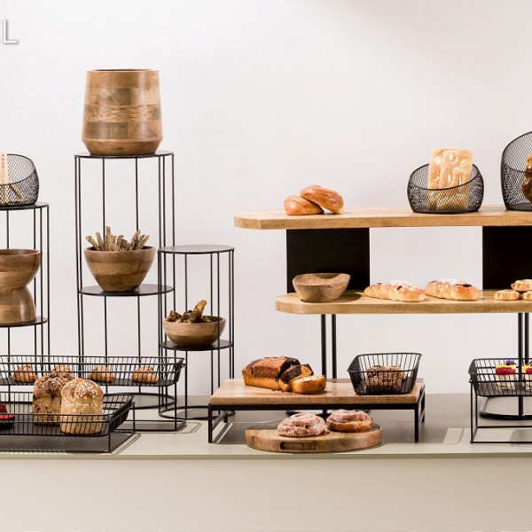 ADVANCED-WIRE/SILICONE ΒΑΣΗ ΜΕΤΑΛΛΙΚΗ ΜΑΥΡΗ GN1/1 53Χ32,5Χ16EK 5ΜΜ  (smA)