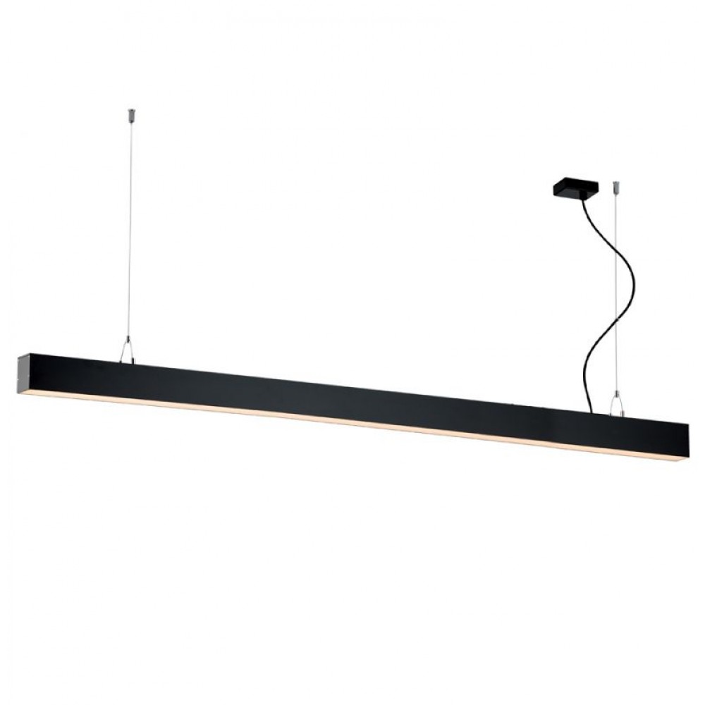 3911-00254-4-B-D5- VIOKEF -Γραμμικό Κρεμαστό L2540 4000K Μαύρο Dim. Station Ultra