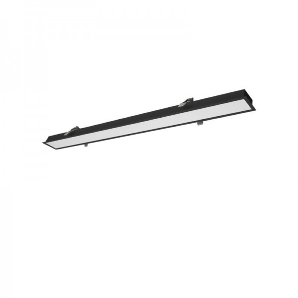 3911-04058-3-B-D5- VIOKEF -Γραμμικό Χωνευτό Trimless   L580 3000K Μαύρο Dim. Station Ultra
