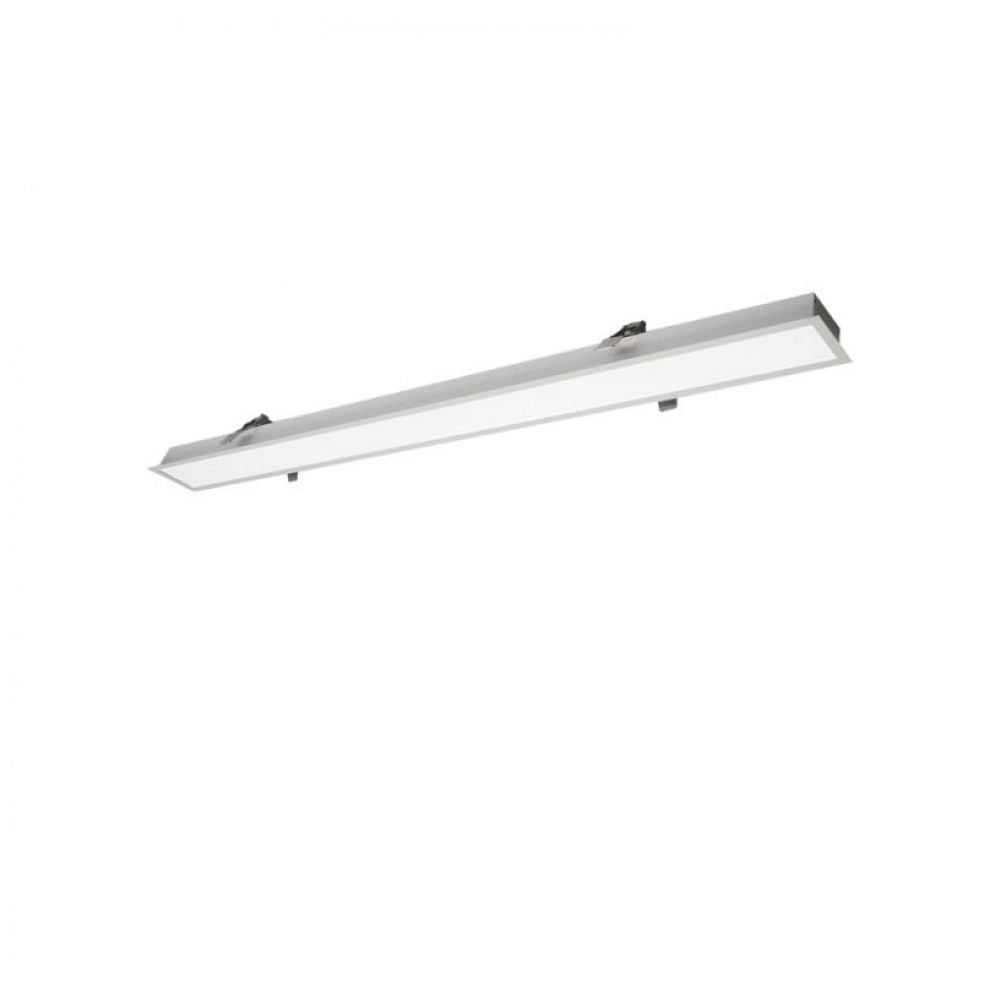 3911-04114-4-U-D1- VIOKEF -Γραμμικό Χωνευτό Trimless   L1140 4000K Ανοδ. Dim. Station Ultra