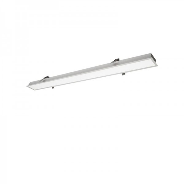 3911-04114-4-U-D4- VIOKEF -Γραμμικό Χωνευτό Trimless   L1140 4000K Ανοδ. Dim. Station Ultra