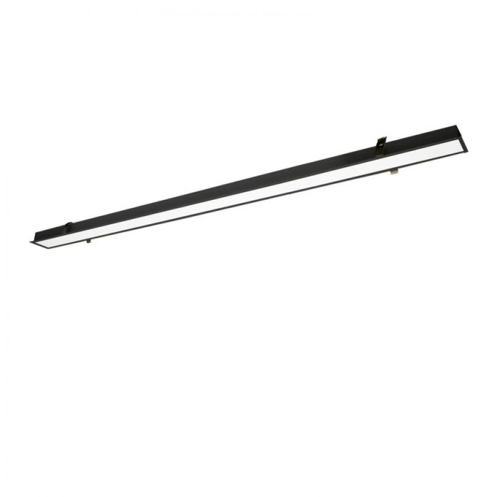 3911-04198-4-B-D5- VIOKEF -Γραμμικό Χωνευτό Trimless   L1980 4000K Μαύρο Dim. Station Ultra