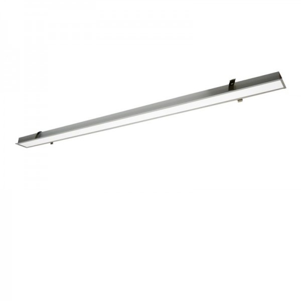 3911-04198-4-U-D1- VIOKEF -Γραμμικό Χωνευτό Trimless   L1980 4000K Ανοδ. Dim. Station Ultra