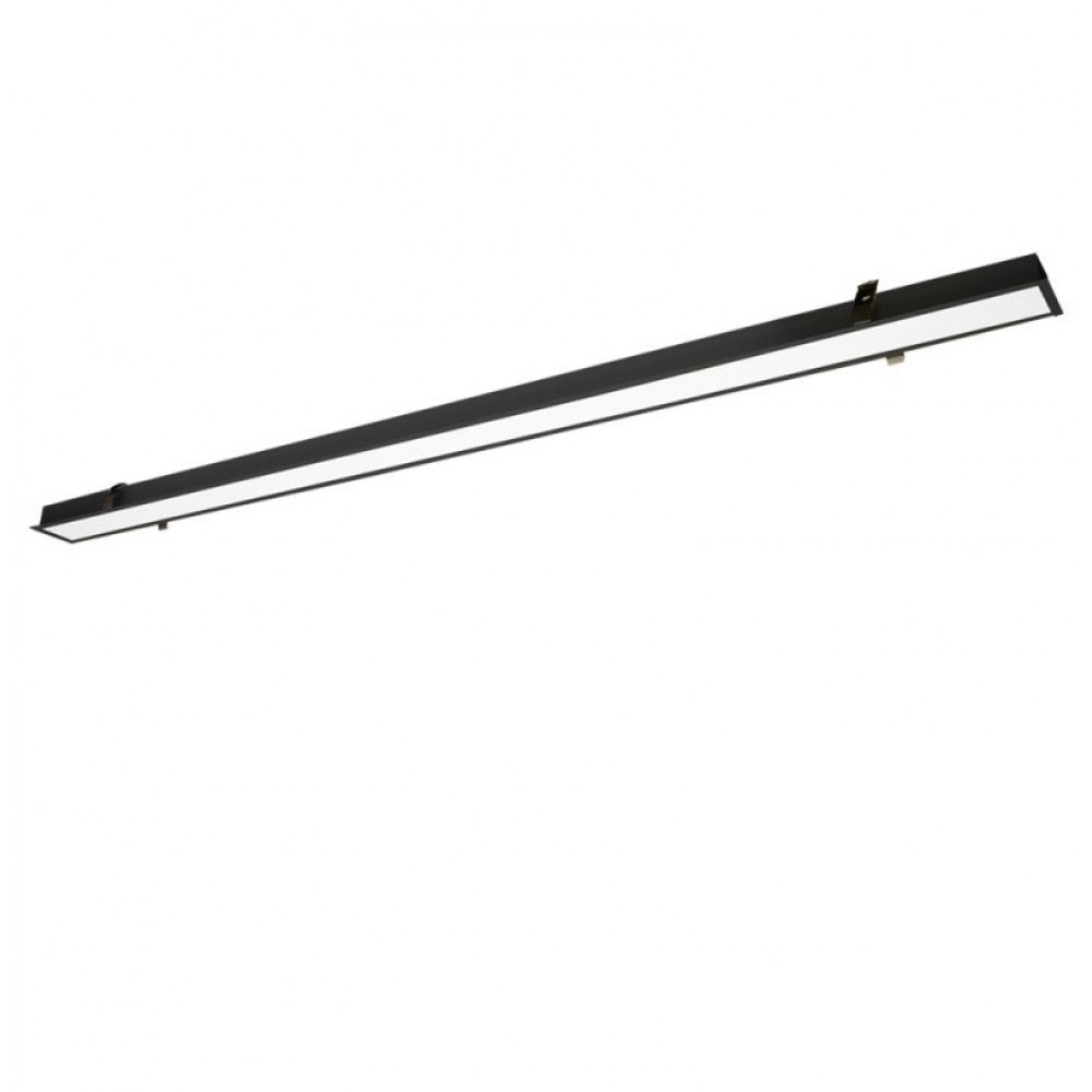3911-04310-4-B-D5- VIOKEF -Γραμμικό Χωνευτό Trimless   L3100 4000K Μαύρο Dim. Station Ultra