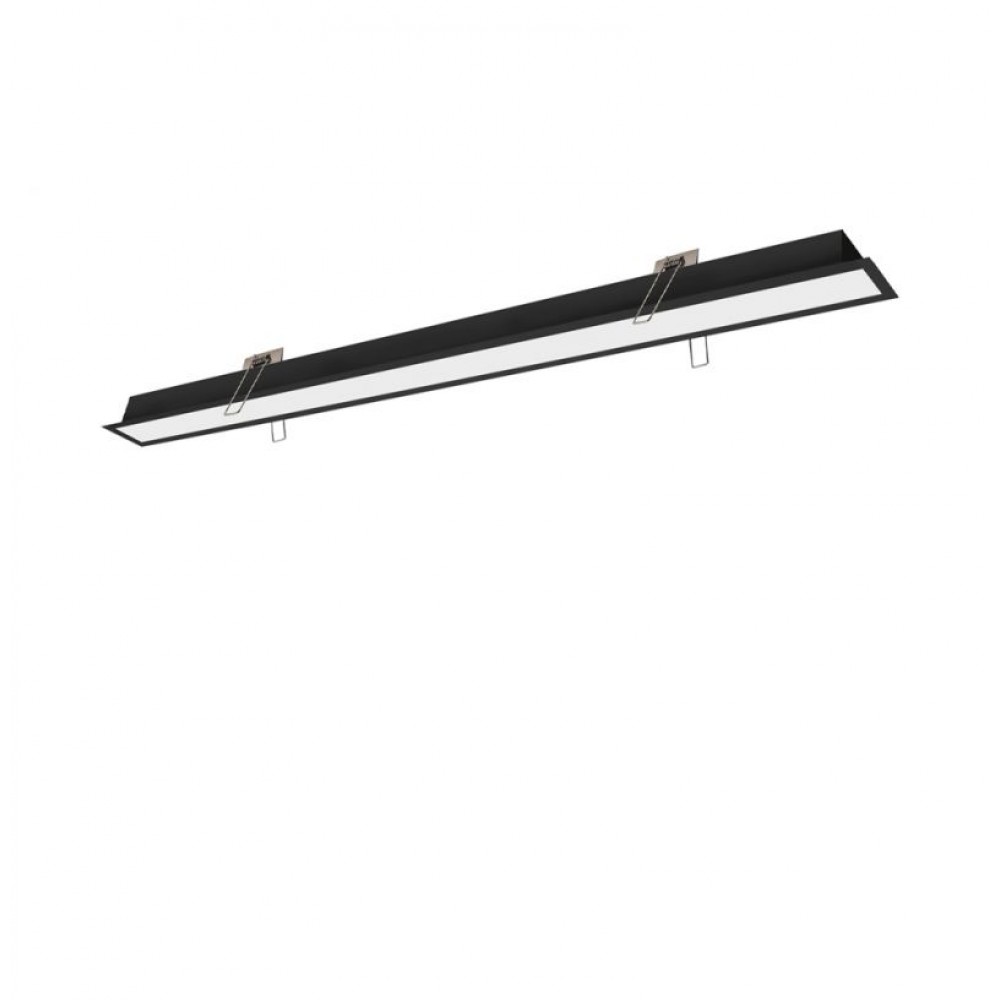 3917-03058-4-B-P-N- VIOKEF -Γραμμικό Χωνευτό L580 4000K Μαύρο Sasa