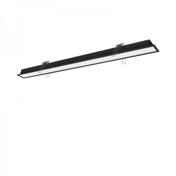 3917-03058-4-B-P-D4- VIOKEF -Γραμμικό Χωνευτό L580 4000K Μαύρο Dim. Sasa