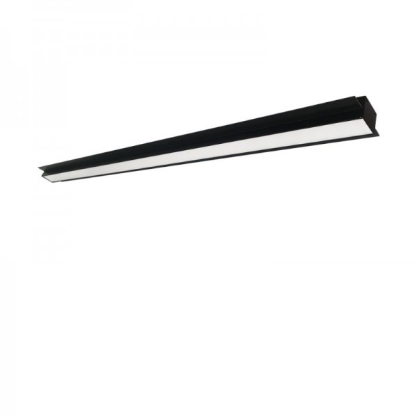 3917-04058-3-B-P-D4- VIOKEF -Γραμμικό Χωνευτό Trimless L580 3000K Μαύρο Dim. Sasa